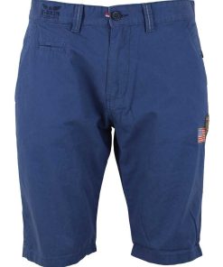 Bermuda garçon ECATHAR - Bleu marine