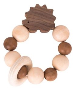 Hochet bois flexible Hérisson Nature 764990 - Multicolore