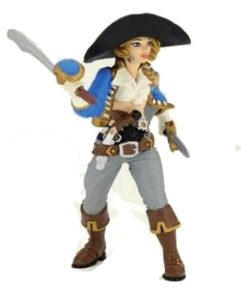 Figurine Femme corsaire - N/A