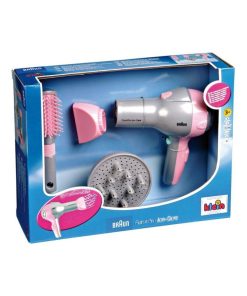 Sèche-cheveux Braun avec diffuseur et brosse - Imitation - Jeu d'imitation - N/A