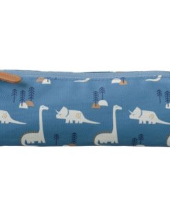 Trousse scolaire Dino - Bleu