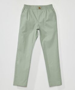 Pantalon rayé - VERT CRIST