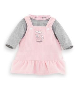 Robe et T-shirt Bords de Loire pour poupon 36 cm - N/A