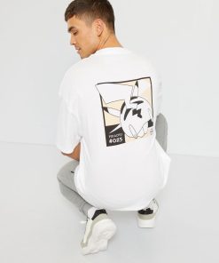 T-shirt oversize 'Pokémon' - blanc