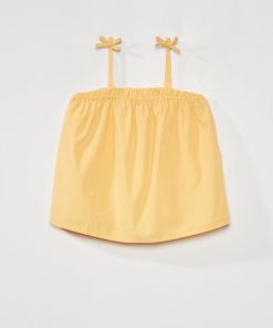 Débardeur à fines bretelles - Jaune
