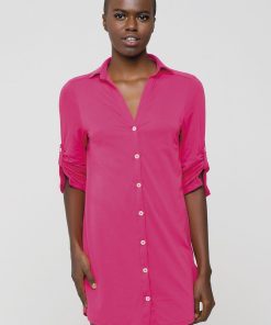 Robe / Tunique Copenhagen Fpu50+ Shirtdress Cherry Uv ANTI UV - UV Line - Rose