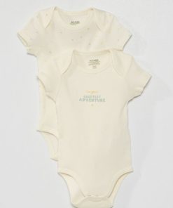 Lot de 2 bodies - Blanc
