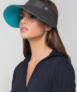 Visière Bali Chumbo/Verde Mar / UV Line - Multicolore