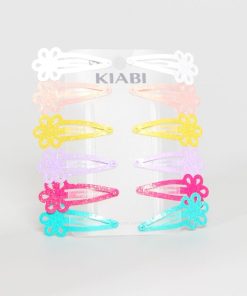 Lot de 12 pinces à clip - multicolore