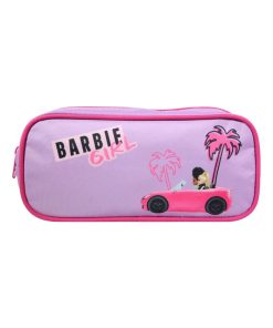 BAGTROTTER Trousse scolaire rectangulaire Barbie Violette - Violet