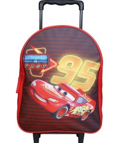 BAGTROTTER Sac à dos à roulettes 31 cm DS Cars Rouge - Rouge