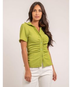 Chemise manches courtes ORLA - Vert