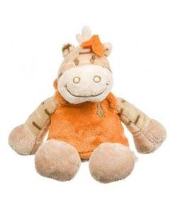 Doudou Noukies Zebre Orange Zamba Pantin - Orange