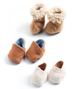 Accessoires Pour Poupee 3 Paires De Chausson Pomea - N/A