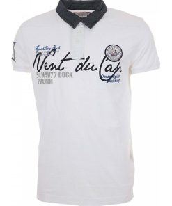 Polo manches courtes garçon ECAZURO - Blanc