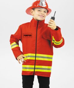 Veste de pompier - Déguisement - rouge