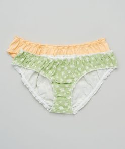 Lot de 2 culotte imprimées - Vert