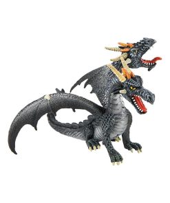 Figurine Dragon à deux têtes : Noir - N/A