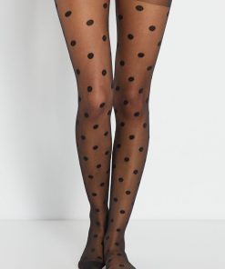 Collants fantaisie Style 'DIM' - noir