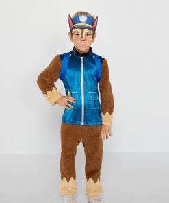Déguisement 'Pat'Patrouille' fausse fourrure - bleu/marron