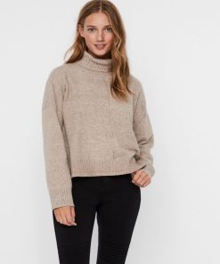 Robe pull Noisy May - Beige