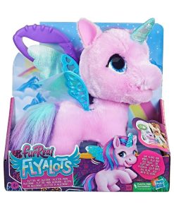 furReal Licorne Flyalots Flitter - Bleu Rose