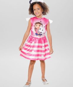 Déguisement 'Gabby' robe courte - Rose