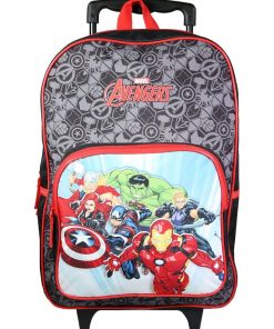 BAGTROTTER Sac à dos à roulettes 41 cm Marvel Avengers Noir - Noir