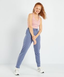 Jogging en jersey - bleu