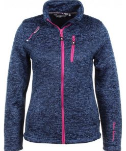Blouson polaire femme ALAIKA - Bleu marine