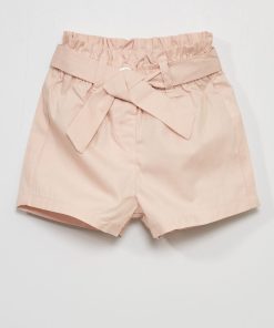 Short en popeline - Rose