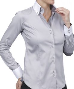 Chemise a coudières KERRY - Gris
