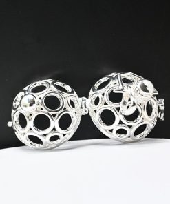 Cages pour Bola - Plaquées Argent - Argenté