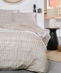 Parure de lit SUNSHINE SALOMEE - Beige