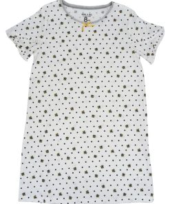 Chemise De Nuit Jersey 'demain''doo&bo' - Gris