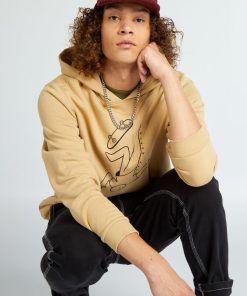 Sweat en molleton - Beige