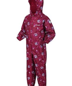 Regatta - Combinaison de pluie - Rose foncé