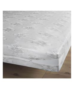 Renove matelas extensible 160 x 200 cm Renae - Blanc Gris