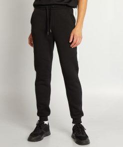 Pantalon de sport en molleton - noir