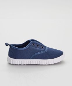 baskets en toile - Bleu marine