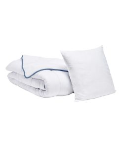 Bleu Câlin - Pack couette tempérée + oreiller - N/A