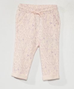 Pantalon en molleton 'DS' - Rose