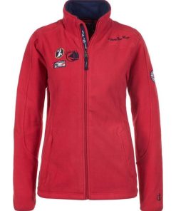 Blouson polaire femme ASPOY - Rouge