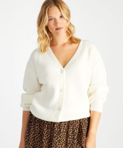 Gilet en maille - Blanc