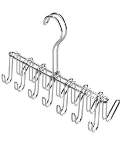 Porte Cravate En Métal Pour Dressing - argenté