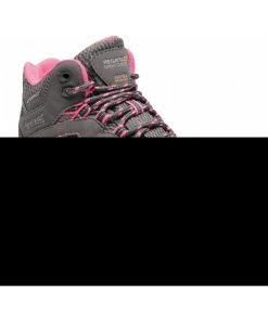Regatta - Chaussures montantes de randonnée HOLCOMBE - Gris Rose