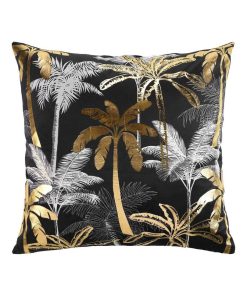 Housse de coussin 60x60 velours or Feanor - Doré/or