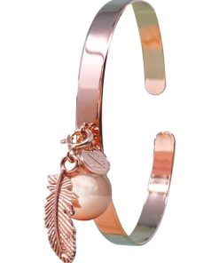 Bracelet Bola de Grossesse - MADE IN FRANCE - Gaby - Rose pâle