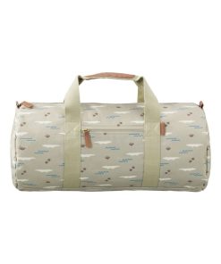 Sac week-end Crocodile (55 x 26 cm) - Vert
