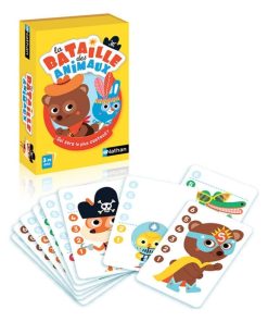 Jeu de cartes La bataille des animaux - N/A